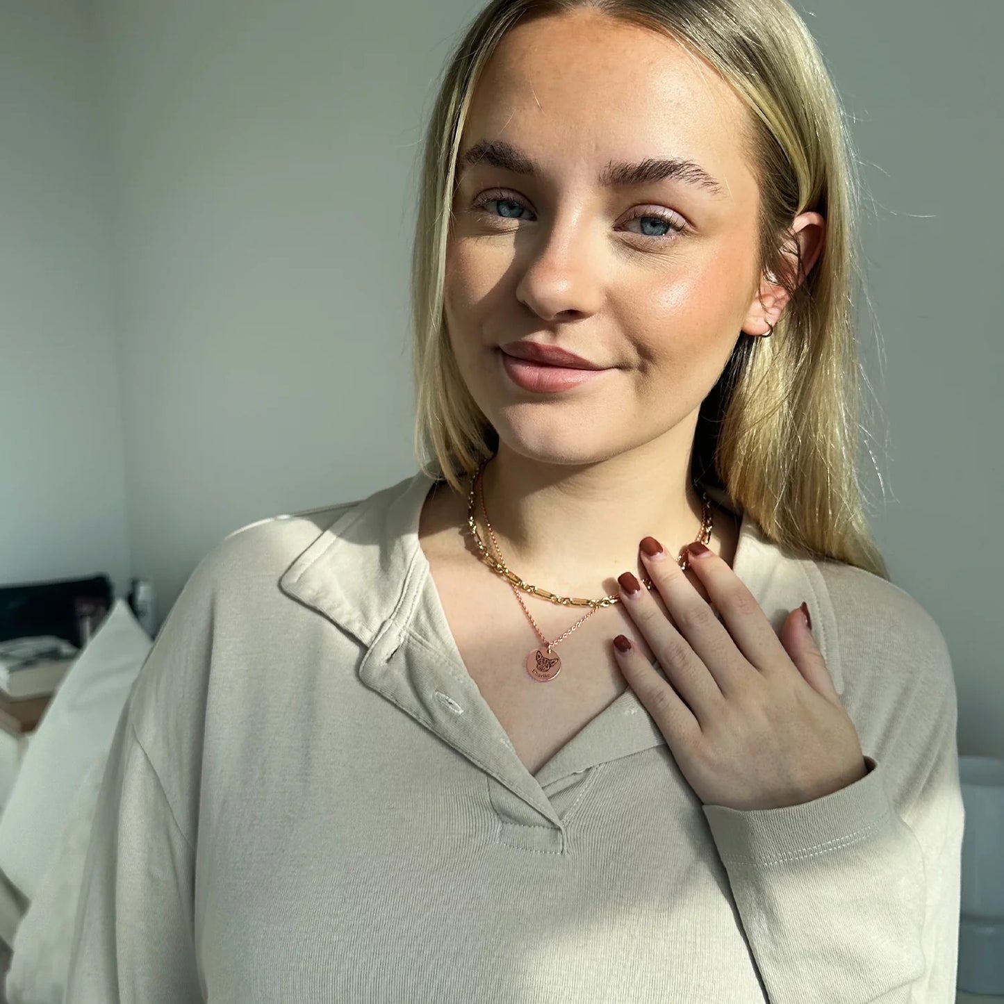 Collar personalizado con rostro de mascota