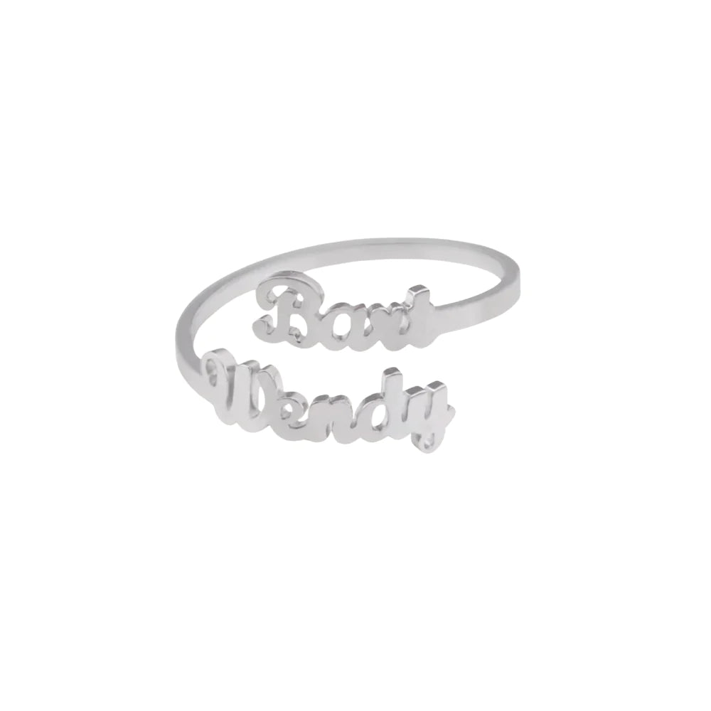 Anillo con nombre