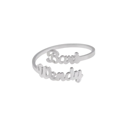 Anillo con nombre