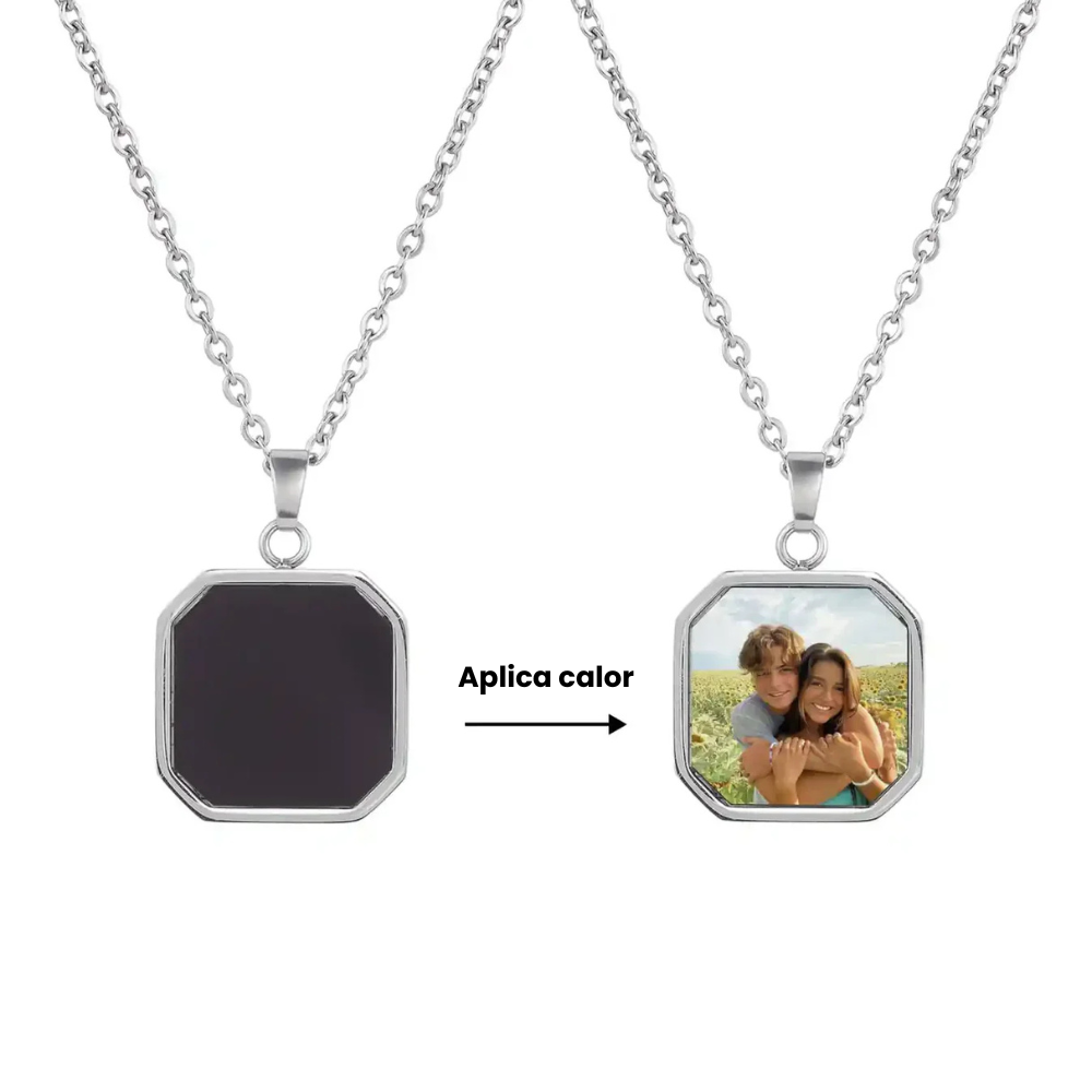 Collar personalizado con foto secreta
